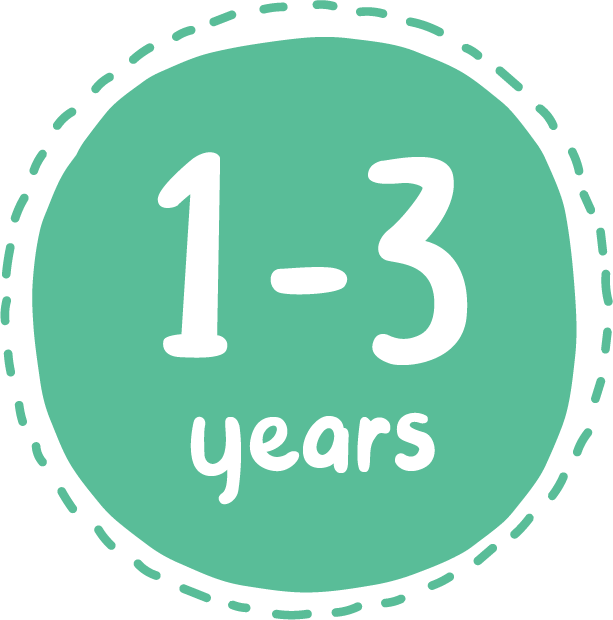 LL Curriculum Age Group Icon 1-3yrs